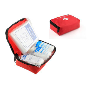 Personalizado impermeable preembalado pequeño 45 piezas botiquín de primeros auxilios portátil de viaje de emergencia médica con suplemento - Product Image 2
