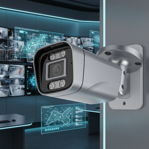 Caméra <span class=keywords><strong>IP</strong></span> PTZ CCTV 4MP 5MP 8MP, optique extérieure, étanche, POE, avec audio bidirectionnel, détection de mouvement AI, P2P - Product Image 2