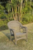 International Caravan Furniture Riviera Ensemble de sièges d'extérieur 4 pièces avec chaise empilable