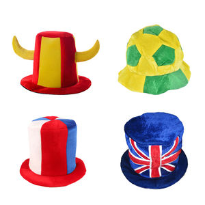 Hot Selling Unique Football Fan Hats-Custom Logo Color Polyester/Cotton Floppy Brim Breathable All-Season for Promotional Events