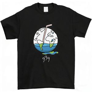 Clearance Sale <strong>Juice</strong> <strong>Wrld</strong> 999 Earth <strong>T</strong>-<strong>Shirt</strong> Pure Cotton Summer New Style - Product Image 1