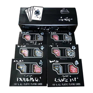 Cartes à Jouer en Plastique Personnalisables de Haute Qualité, Écologiques et Durables, Jeu de Poker Flexible et Étanche pour le Divertissement Familial - Product Image 2