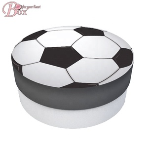 Custom Luxury round shape football basketball boxes Packaging paper box sports gift box