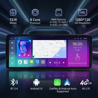 Amplificador DSP con GPS, Carplay y Android Auto, OBD2, Asistente de Reversa, Portátil, para Radio de Auto, para Unidad Principal de Reproductor