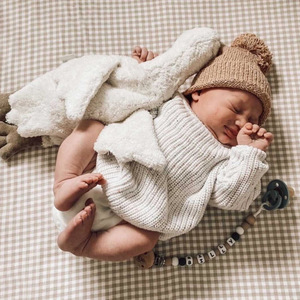 GRS <span class=keywords><strong>maglia</strong></span> Unisex in <span class=keywords><strong>cotone</strong></span> <span class=keywords><strong>organico</strong></span> maglione per bambina e bambino <span class=keywords><strong>cotone</strong></span> a maniche lunghe colorato modello di lana lavabile in lavatrice - Product Image 2