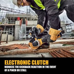 מפעל מכירות ישיר 125 אלחוטי דיסק מטחנת נטענת כלי ליטוש באיכות גבוהה ליטוש 20v כף יד ארגונומית - Product Image 6