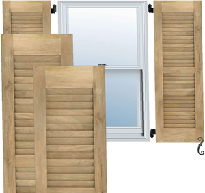 Stores de fenêtre sur mesure, volets en bois mobiles pour fenêtres intérieures - Product Image 3