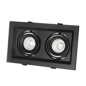 Plafond de magasin <span class=keywords><strong>Spot</strong></span> réglable 5W encastré vers le bas Lumière 7W <span class=keywords><strong>Anti</strong></span>-éblouissement LED Rondelle murale COB Downlight - Product Image 5