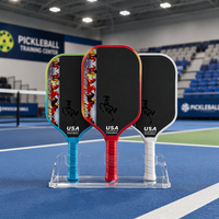 Raquette de pickleball hybride de 5e génération, conçue sur mesure, approuvée USAPA, légère, pour l'entraînement, vente en gros
