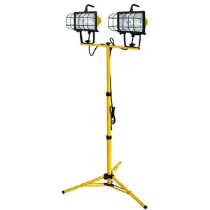 500W Halogen Light with stand Tungsten Outdoor IP66 Waterproof Led Work Light Aluminum Flood Light