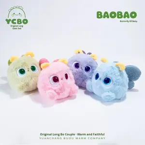 X peluche mariposa elfo juguete Animal relleno con alas de mariposa coloridas regalo de Navidad suave ojos grandes mariposa elfo muñeca - Product Image 2