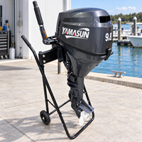 Moteur de bateau de pêche YAMASUN 25 CV 4 temps à démarrage manuel, arbre court, commande par timon – Approvisionnement direct usine