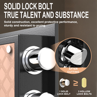 Coffre-fort numérique électronique de sécurité renforcée, mini coffre-fort pour hôtel, maison, commerce, coffre-fort secret caché pour l'argent