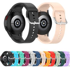 Bracelet de 20mm pour Samsung <span class=keywords><strong>Galaxy</strong></span> Watch5 pro <span class=keywords><strong>Galaxy</strong></span> Watch 4 bracelet classique ceinture de sport en silicone bracelet <span class=keywords><strong>galaxy</strong></span> <span class=keywords><strong>watch3</strong></span> 41mm - Product Image 2