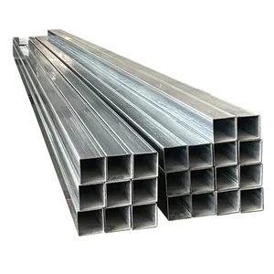 Hot Selling Pre Galvanized Welded Square / Rectangular Steel Pipe/tube/hollow Section Prefab House Steel Pipe