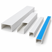 Cache-câbles en PVC pour mini-canaux de son, idéal pour les systèmes de cinéma maison et de son surround