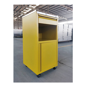 Mueble Auxiliar de Acero para Hospital con Cajón y Ruedas - Gabinete Móvil Duradero y Ecológico para Uso Escolar y Hospitalario - Product Image 6