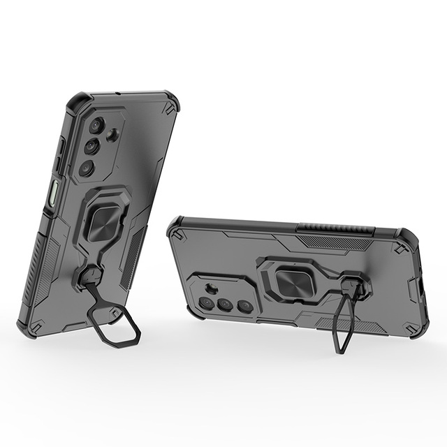 Manufacturer Bestselling Anti-Shock Phone Case with Durable Alloy Ring Kickstand for Samsung M36 S26 Plus Ultra