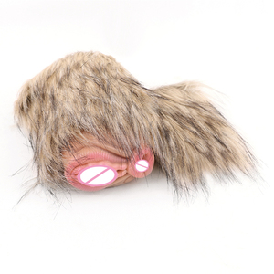 Masturbador abierto <span class=keywords><strong>de</strong></span> vagina <span class=keywords><strong>de</strong></span> silicona GEEBA para hombres, masturbador para hombres en forma <span class=keywords><strong>de</strong></span> vagina animal, juguete sexual <span class=keywords><strong>de</strong></span> burro masturbador peludo - Product Image 5