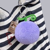 Pendentif en peluche Fruit du Diable One Piece, accessoire d'anime, Fruit de Luffy, nouveau produit transfrontalier, jouet pour machine à griffes