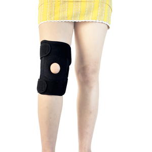 Ginocchiera in Neoprene Personalizzata dal Produttore con Stabilizzatori Laterali, Supporto Compressivo per Alleviare il <span class=keywords><strong>Dolore</strong></span> al <span class=keywords><strong>Ginocchio</strong></span> nella Riabilitazione Sportiva - Product Image 5