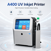 Imprimante jet d'encre UV industrielle OMA A400, tête d'impression Ricoh GH2220, 165 m/min, machine de codage PIJ haute vitesse pour données variables