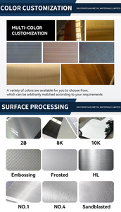 לוח פלדת אל-חלד SS בעובי 0.3 מ\"מ עד 50 מ\"מ, דרגות AISI 2B BA 430 321 201 316 316L 304L 304 - Product Image 6