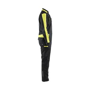 BLAKLADER - 614418329933C58 Salopette industrielle stretch Noir/Jaune-salopette de travail EAN 7330509867266 - Product Image 3