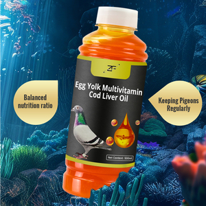 Mixed Pigeon Food 500ml Aceite de pescado Líquido Vitaminas Medicamentos para palomas Mejora el rendimiento de las palomas de carreras - Product Image 1