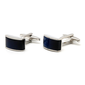 Mancuernillas de Metal con Ópalo Rectangular Francés para Hombre, Regalos de Boda de Alta Calidad, Mancuernillas de Moda para Traje de Hombre para Fiestas - Product Image 3