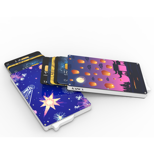 Custom Logo Business Card <b>Holder</b> <b>Wallet</b> Custom Card <b>Wallet</b> RFID Blocking Pu Leather Aluminium Card <b>Holder</b> - Product Image 5