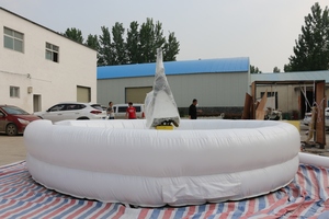 WINSUN-tiburón inflable para niños, <span class=keywords><strong>simulador</strong></span> de rodeo, mecánico, divertido, a la venta - Product Image 4