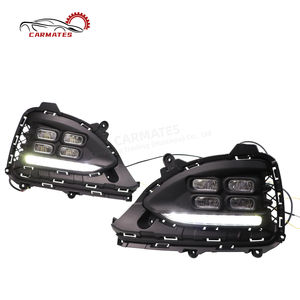 CARMATES Vente Chaude Produits <span class=keywords><strong>2023</strong></span> LED DRL Phares Feux Diurnes Phares Antibrouillard Pour <span class=keywords><strong>Hyundai</strong></span> <span class=keywords><strong>I20</strong></span> 2018 - Product Image 2