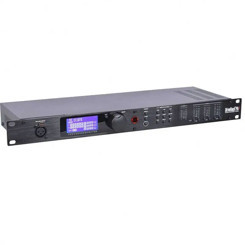 Профессиональный OEM Drive Rack PA2 8-канальный DSP цифровой аудиопроцессор для сценического звукового оборудования