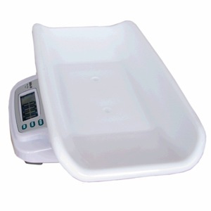 Baby <b>Scale</b> 20Kg Electronic <b>Digital</b> Weight <b>Scale</b> For Newborn Child Home Use Rectangle Plastic Design Battery Powered - Product Image 1