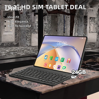 Tablet HYRS X95 Baru Layar HD 10.1 inci Octa Core 2.0GHz Android 13 dengan GSM/Wi-Fi/3G USB Type-C untuk Bisnis & Pendidikan