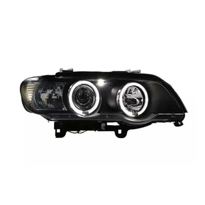 Đèn pha kiểu dáng thể thao cho BMW X5 E53 1998-2003, đèn pha LED, đèn chạy ban ngày DRL, đèn <span class=keywords><strong>Xenon</strong></span> kép <span class=keywords><strong>HID</strong></span>, phụ tùng ô tô - Product Image 1