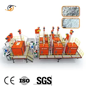 High Purity 1T/H E-waste recycling machine Plant recycling equipment MSW Sorting separator machine for waste mixed plastic