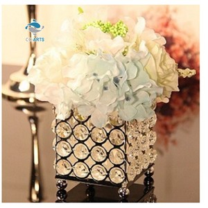 <b>Top</b> Quality Home Decoration Handmade Flower <b>Crystal</b> Vase - Product Image 1