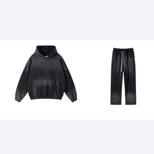 Manufacturer Custom LOGO High Quality Men's Spring Casual Breathable Fashion <b>Sets</b> Joggers Tracksuit - Product Image 6