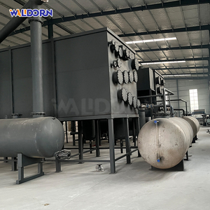 Industrial Scrap <b>Tyre</b> Pyrolysis Processing Line Continuous Oil Carbon Black Steel Recovery Equipment - Product Image 6