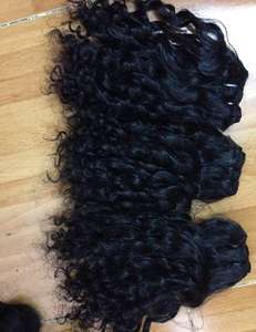 Cheveux naturels vierges bouclés crépus en vrac Paquets de cheveux vietnamiens 100% Extensions de cheveux humains à vendre - Product Image 4