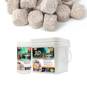 3d Bio Filter Media Hexagon Poreuze Structuur Verwijderen Ammoniak/Nitriet Voor Zoet En Zeewater <span class=keywords><strong>Aquarium</strong></span> - Product Image 1