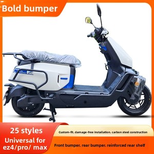 กันชนหน้าเหล็กคาร์บอน 25 รุ่น Extreme Core <span class=keywords><strong>EZ4</strong></span>/PRO/MAX ป้องกันการตกกระแทก พร้อมแร็คหลังและพนักพิงหลัง OLIVER สำหรับดัดแปลง - Product Image 5