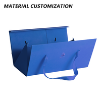 Maßgefertigte Laminierte Bedruckte Logo-Großhandels-Luxus-Geschenkboxen aus Karton mit Prägung, Faltbare Dreieckige Verpackungsschachteln