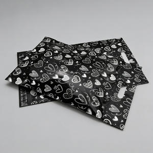 Bolsa de Envío de Polietileno con Asa Troquelada, Autoadhesiva, Impermeable, para Ropa y Negocios en Línea - Product Image 1