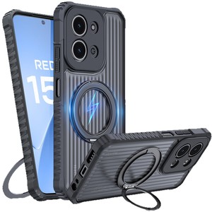 Funda para Teléfono <span class=keywords><strong>Redmi</strong></span> 15C con Diseño Animal, Soporte Magnético Resistente y Textura en Relieve - Product Image 5