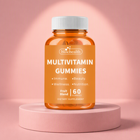 Multivitamines gommeuses pour femmes adultes, véganes, halal, sans sucre, formule santé générale, OEM