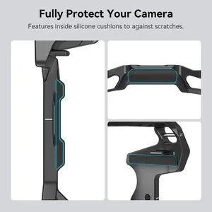 Cage pour appareil photo SmallRig pour <span class=keywords><strong>Canon</strong></span> <span class=keywords><strong>EOS</strong></span> R5 / R6 / <span class=keywords><strong>R5C</strong></span> / R6 Mark II / R6 Mark III avec poignée de batterie BG-R10, cage pour appareil photo 3464B - Product Image 5