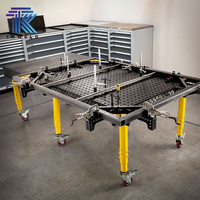 Table de soudage robotisée multifonctionnelle 3D/2D de haute qualité TKweld D16 D28 0,5 mm, nitridée au plasma, certifiée CE pour la construction, nouvelle